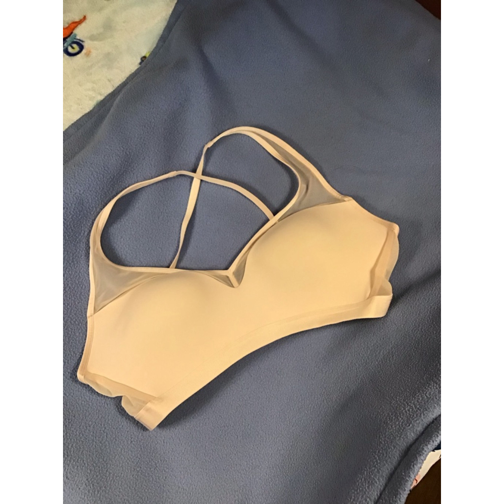 Women's Victoria's Secret Beige Mesh Bra 38C